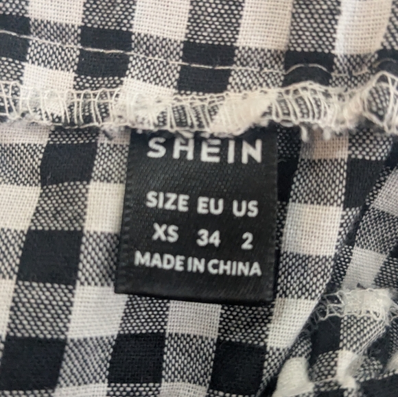 Women's Gingham Skirt With Belt | XS - Picture 3 of 3